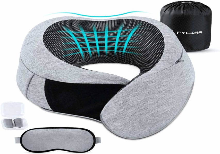 a travel pillow is the perfect gift for travelers
