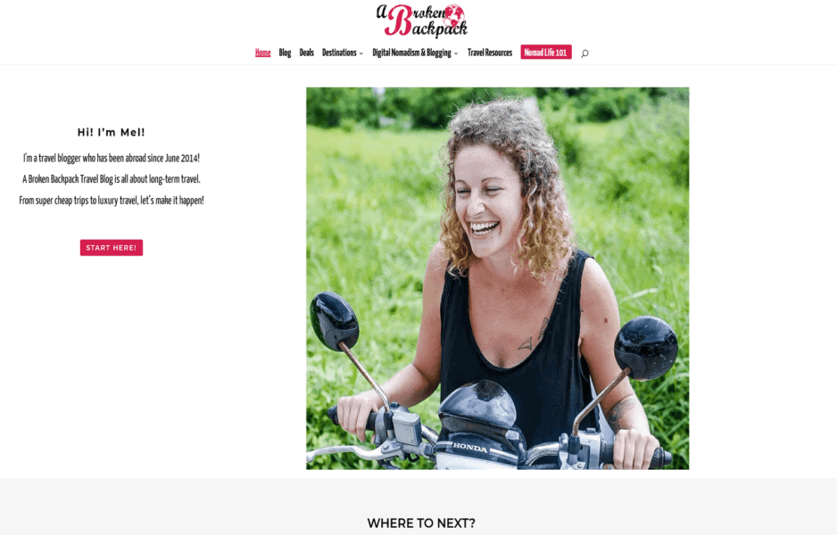 blog about travel experience