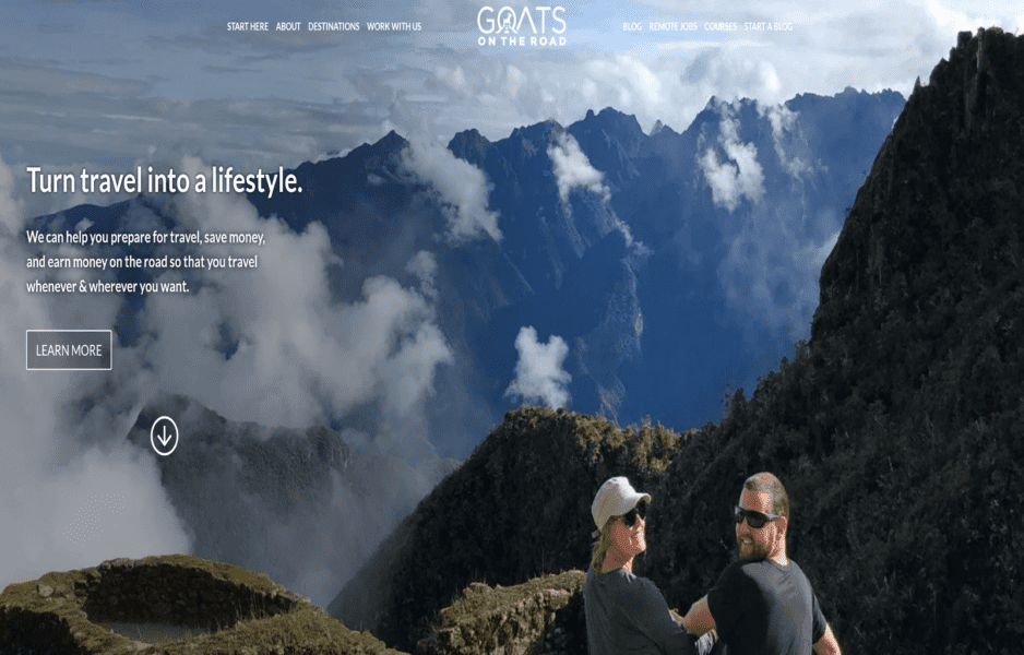 personal travel blogs