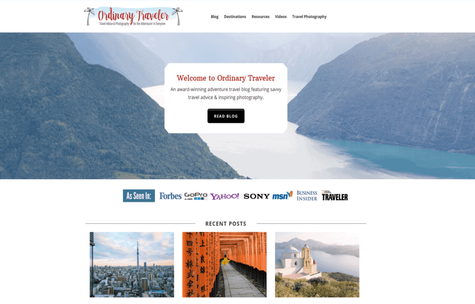 travel writing blogs