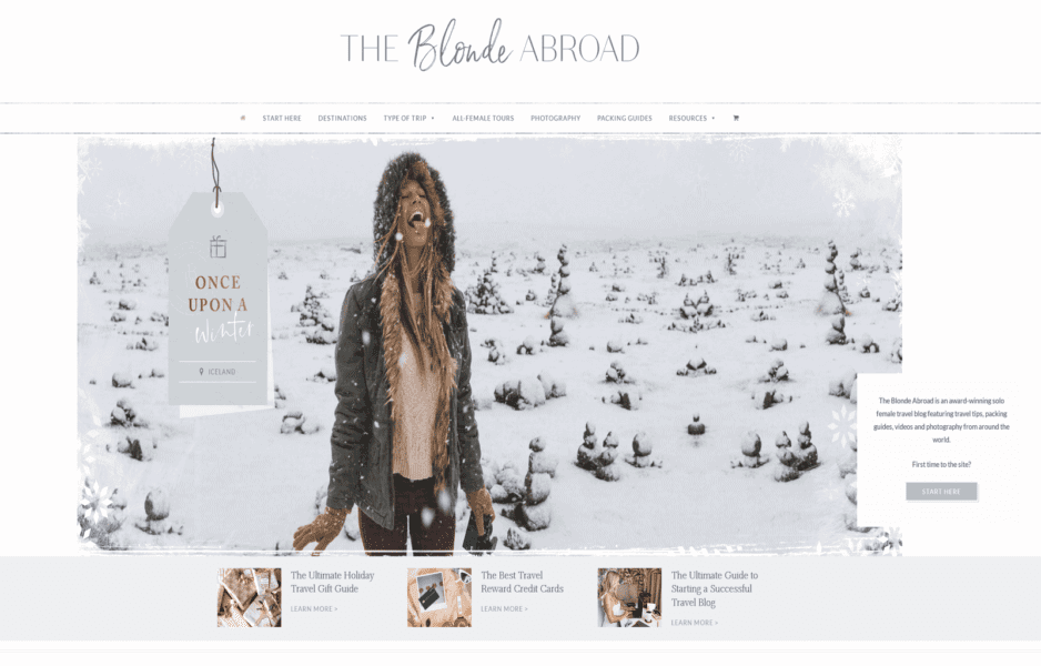 female travel blogs