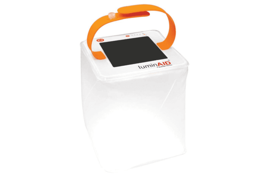 a solar powered inflatable light is one of the best travel gadgets and it's also eco-friendly