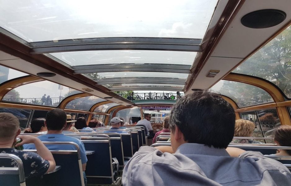 touring amsterdam by boat