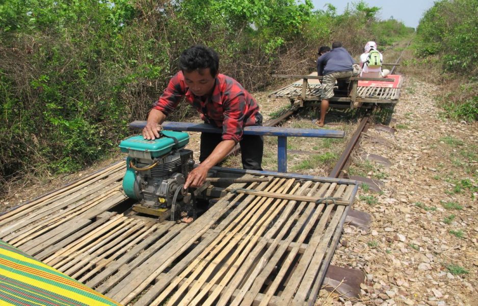Cambodia's bamboo train