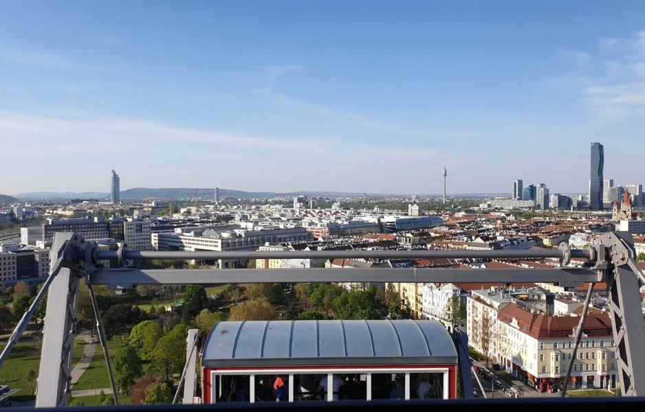 views from the Prater wheel