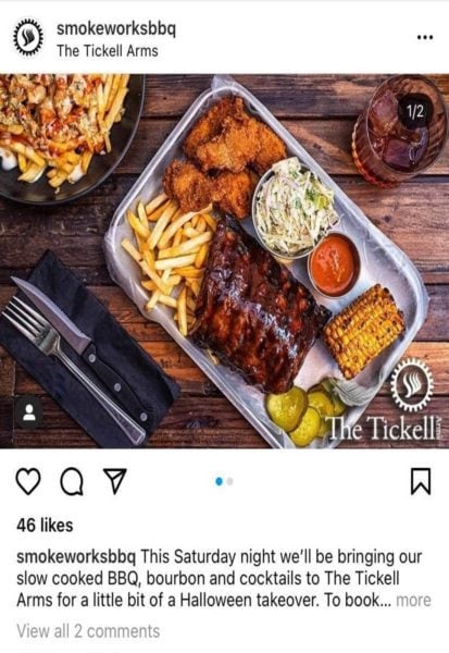 smokeworks is where to eat in cambridge for bbq food