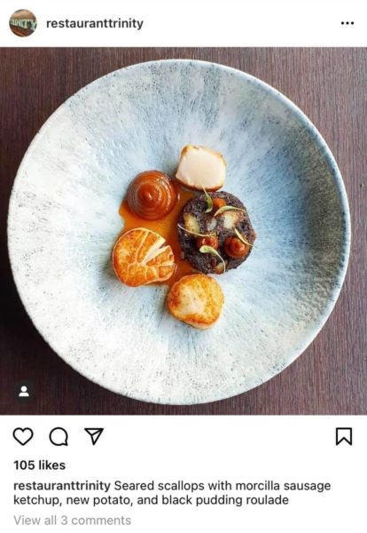 trinity cambridge is a wonderful cambridge restaurant