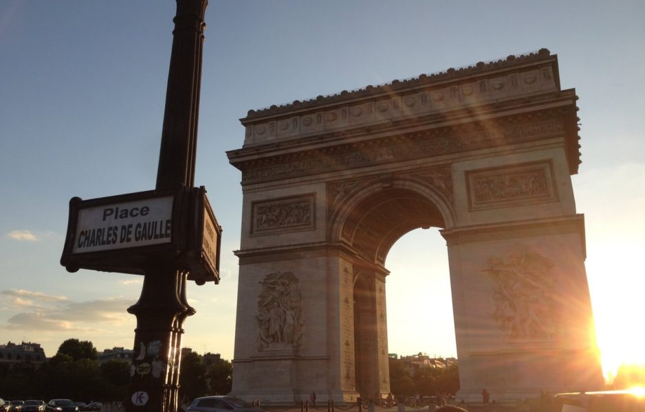 The Arc De Triomphe at sunrise - Paris is one of the best cities in Europe