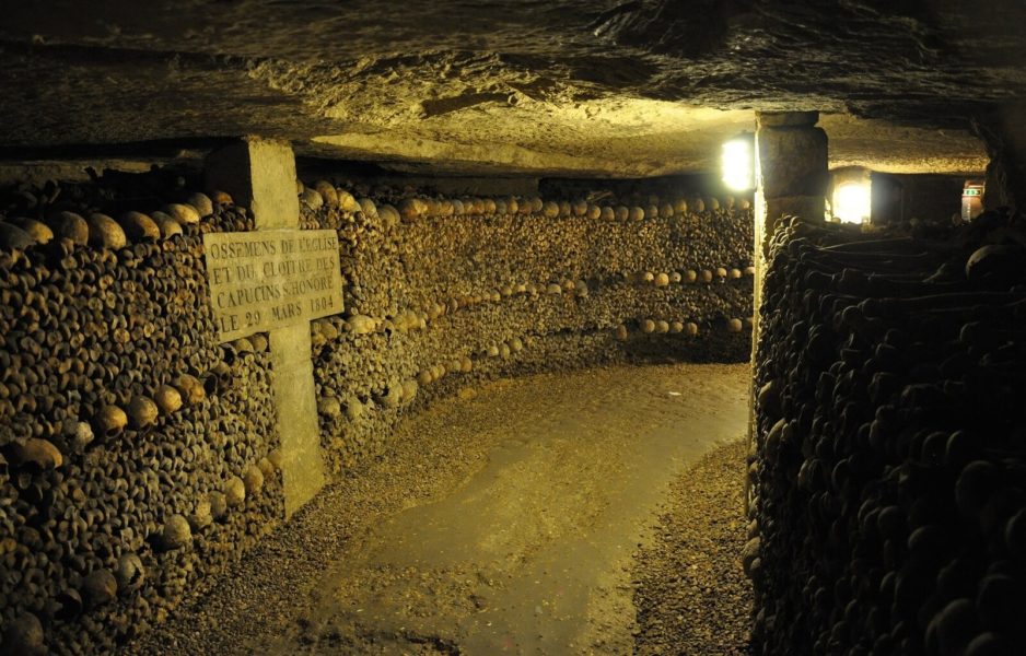 Catacombs under paris