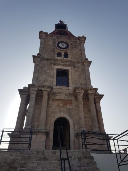 Roloi clocktower gives you great views of the Greek Island