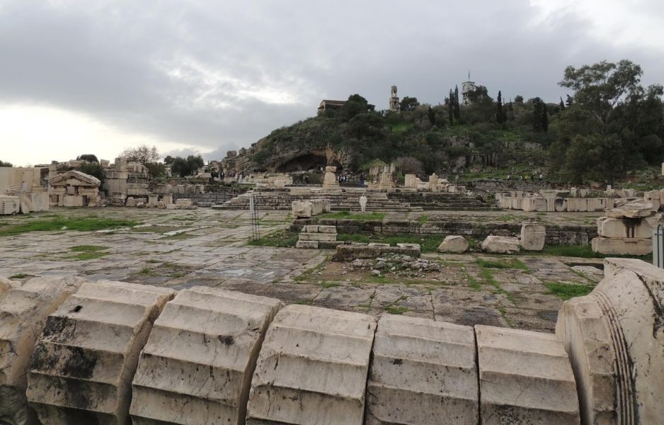 The ruins of Eleusis