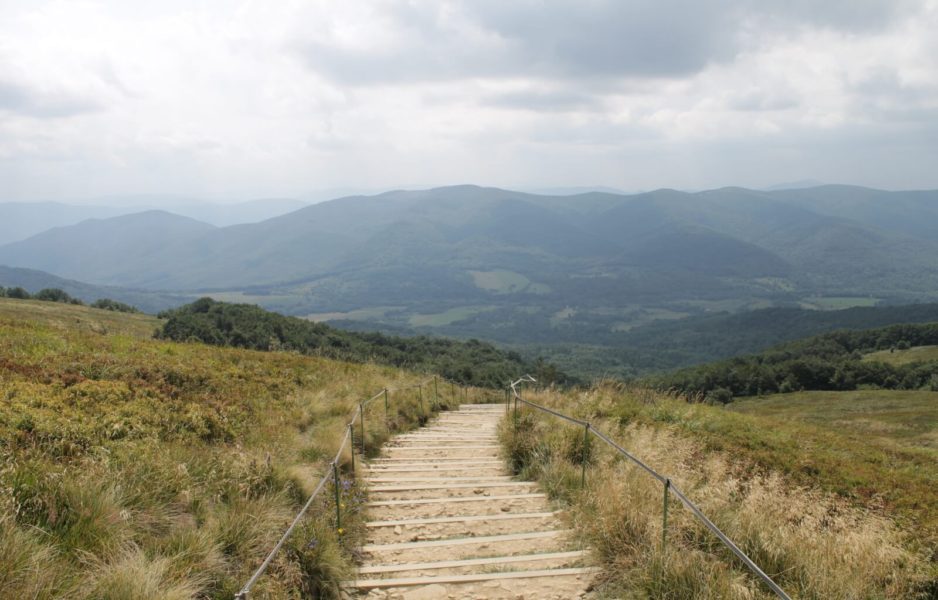 Hiking mountains in Poland