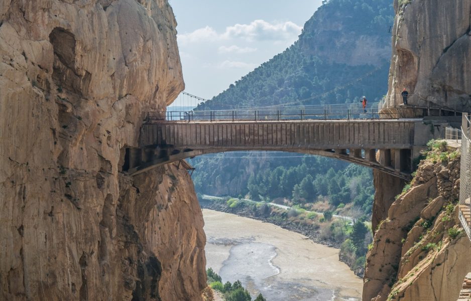 Caminito del Rey is one of the best places for hiking in Spain