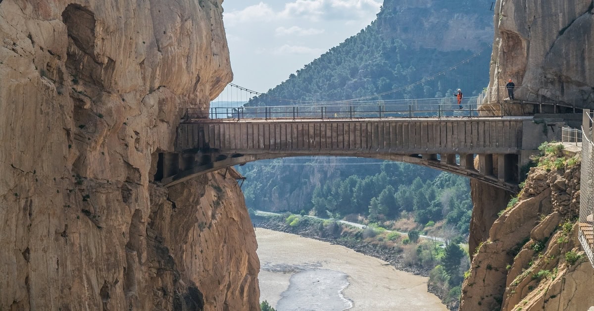 Caminito del Rey is one of the best places for hiking in Spain