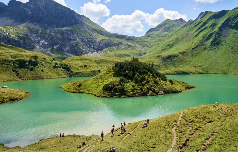 Lake Schrecksee is one of the best hikes in Europe