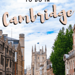 Things to do in Cambridge for Free