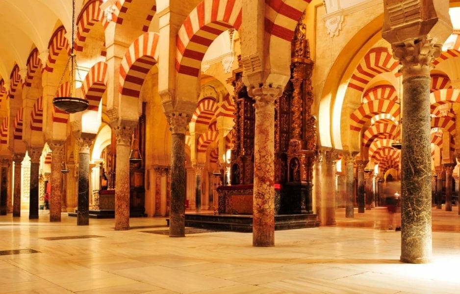 Cordoba inside one of the mosques