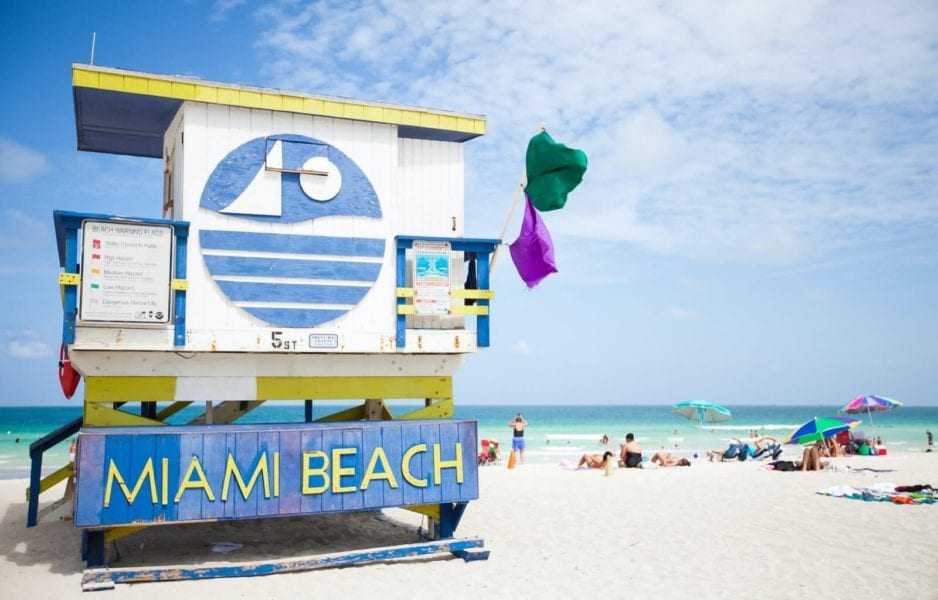 Miami Beach is a must during 2 days in Miami