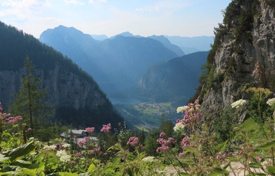 Stunning views over the mountainside in Austria - you can expect to see this if you go hiking in Austria?