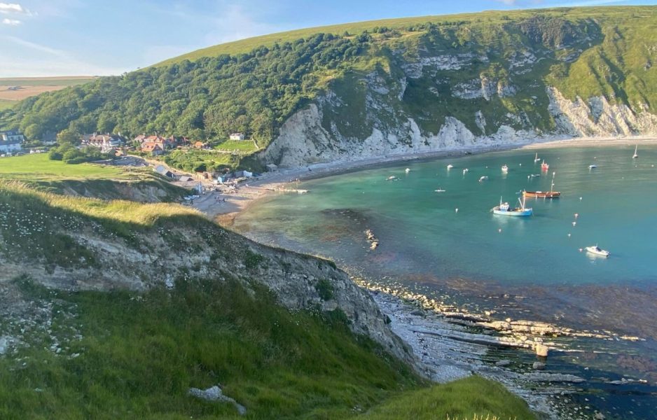 lulworth cove is one of the best hidden gems in Europe