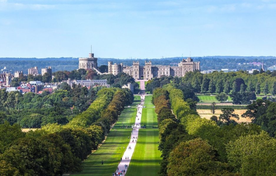 Windsor Castle from above