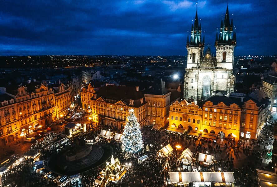 Prague is one of the top christmas markets in Europe