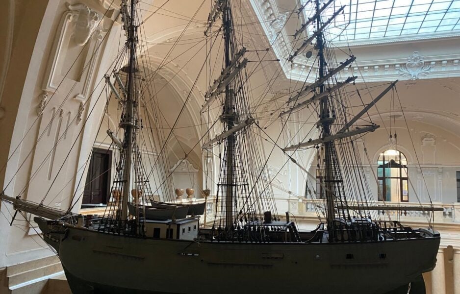 One of the ships in the Maritime Museum