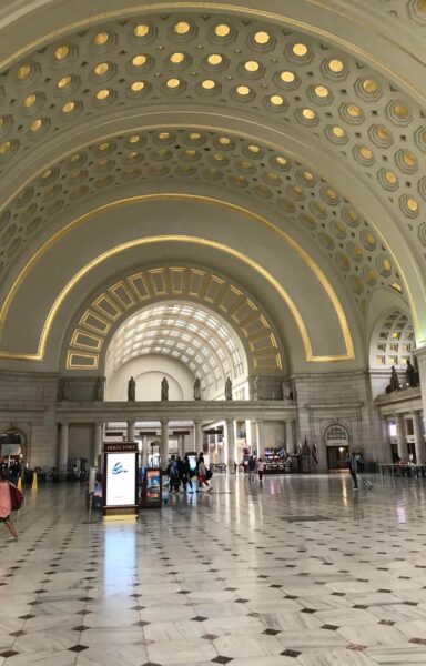 Make sure to see Union Station during 2 days in Washington DC