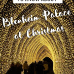 Blenheim Palace at Christmas