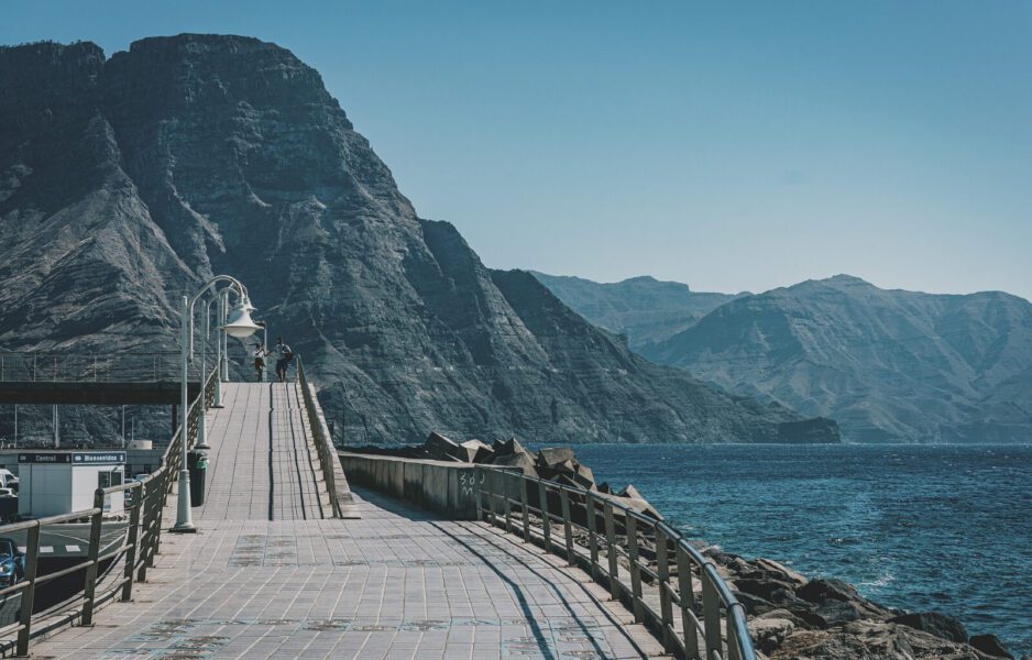If you're wondering where is hot in october in Europe, the Canary Islands are your best bet. Here are the views in Gran Canaria