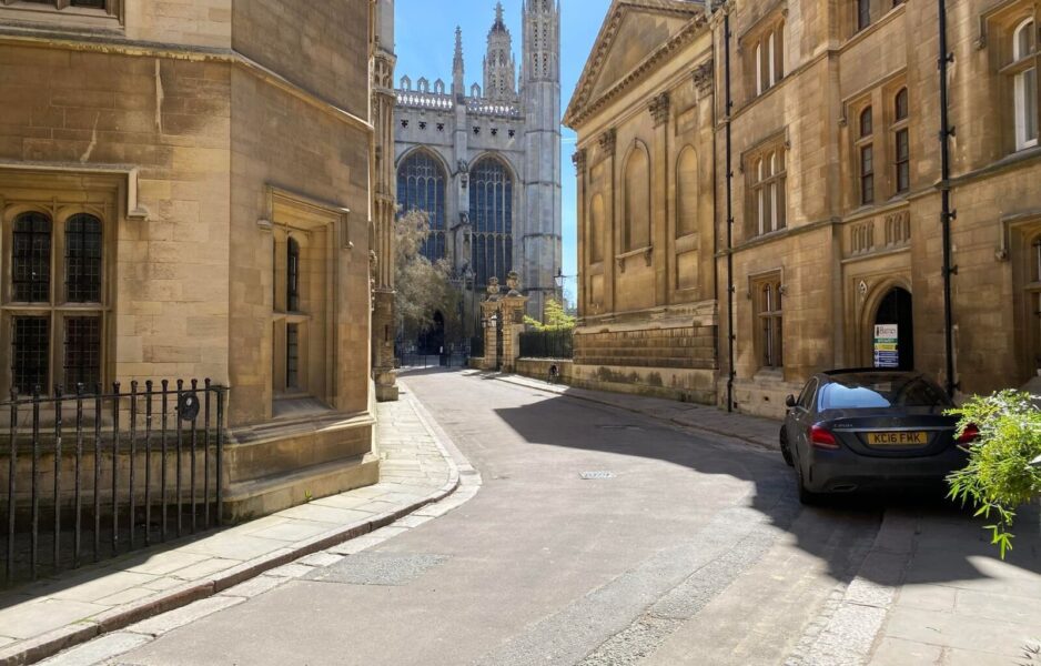 The pretty streets of Cambridge - a perfect fit a couples holiday