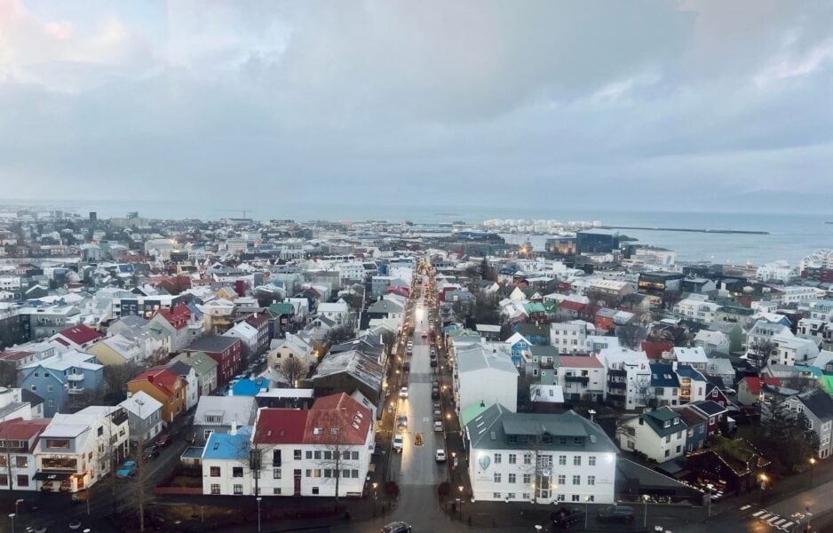 Inside Hallgrímskirkja