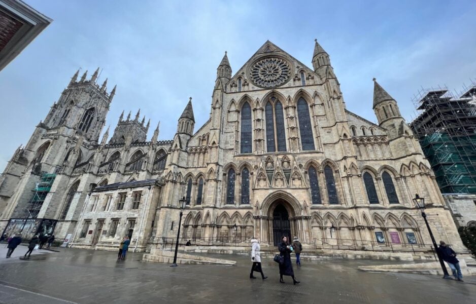 The York Minster - a must-see if you visit York on a day trip from London