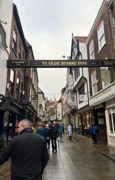 Go for a walk in York