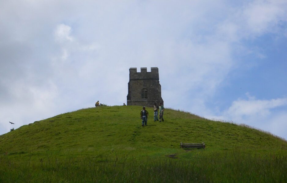 Glastonbury tor is one of the best free things to do in somerset