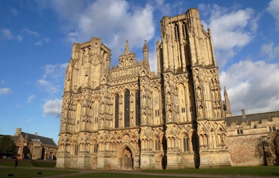 The magnificent Wells Cathedral