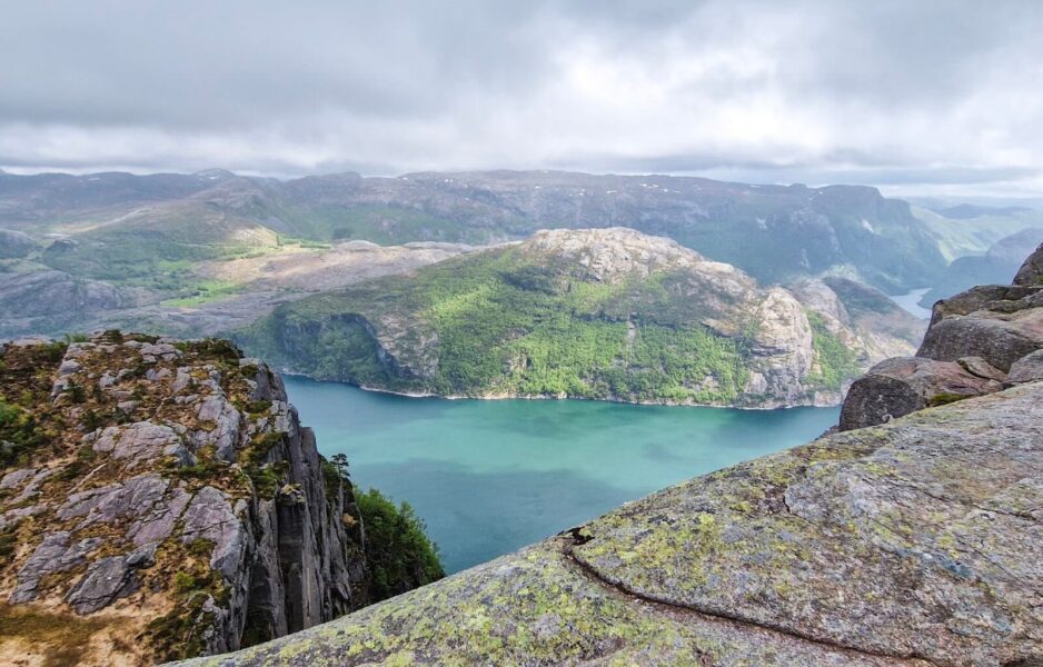 Views from the top of Pulpit Rock in Norway - one of the best things to do in Stavanger