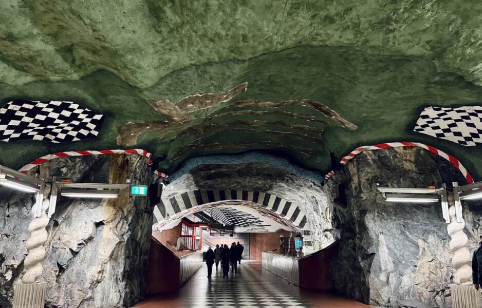 King's garden subway station stockholm