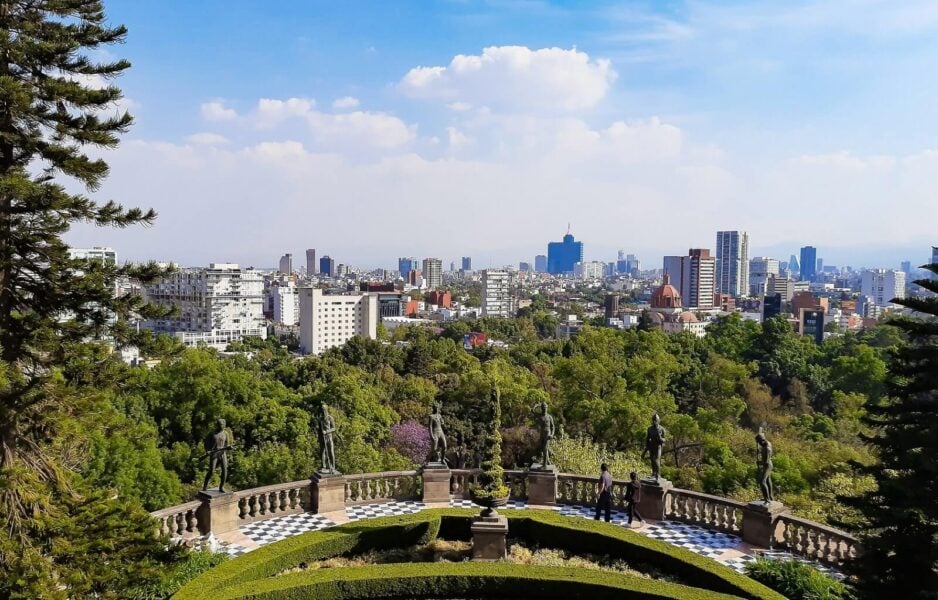 Chapultepec castle is one of the top things to do in mexico city