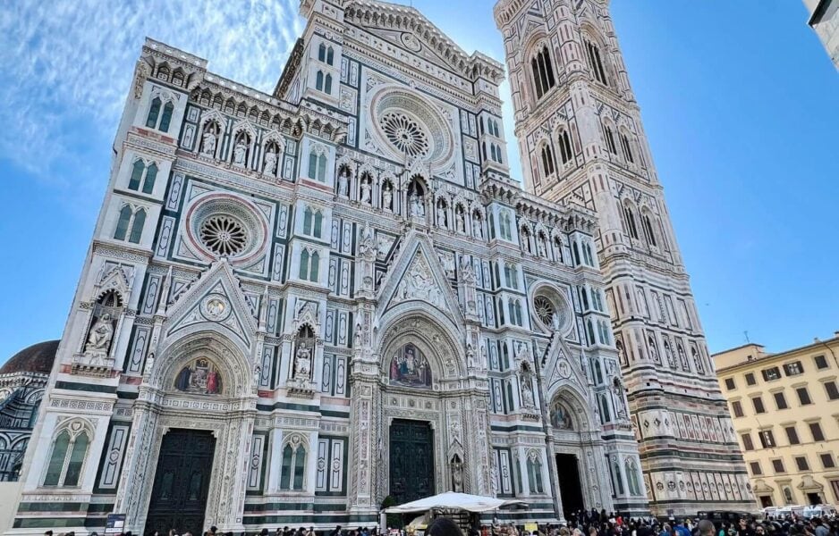 The Piazza del Duomo is one of the most beautiful places to see in Florence
