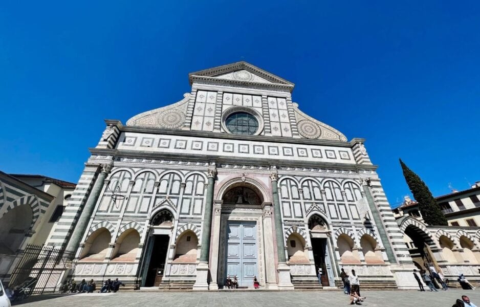 The basilica of santa maria novella is one of the best things to see during one day in Florence