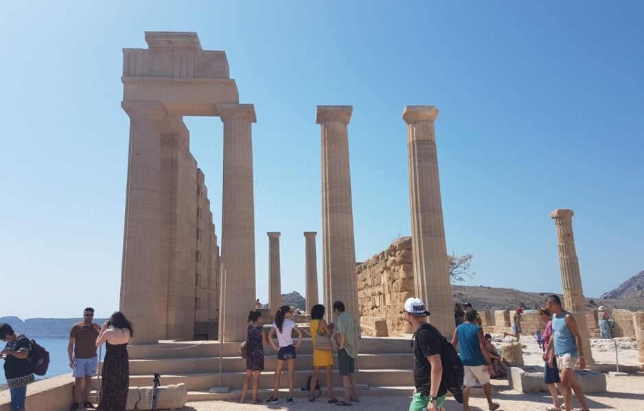 Lindos Acropolis is one of the best things to do in Lindos