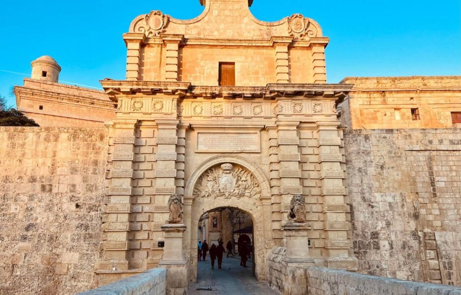 Mdina gate is one of the best things to do in malta
