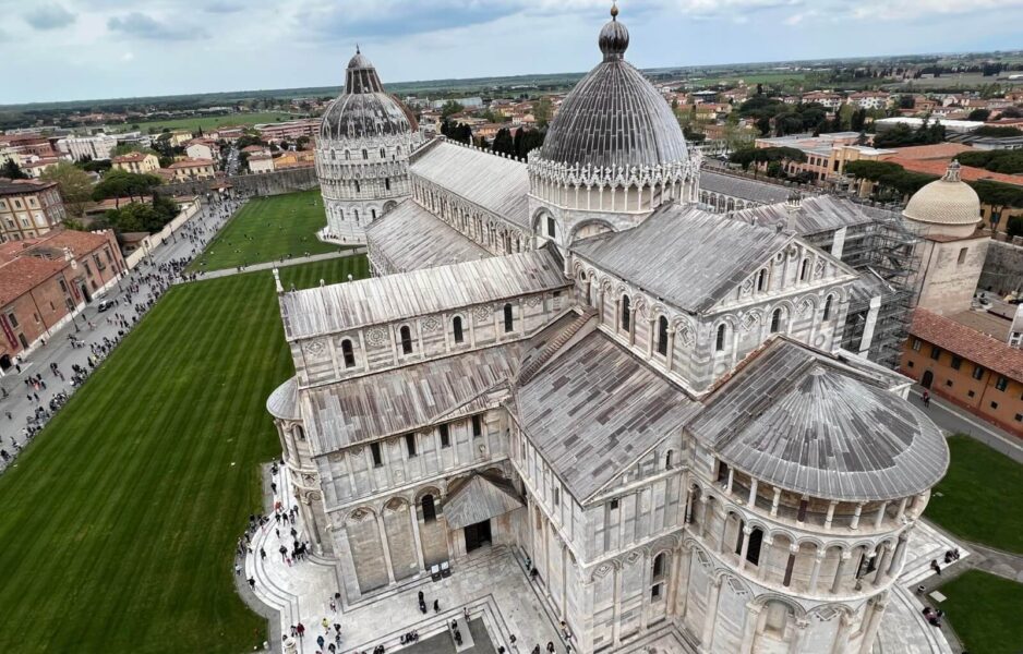views of pisa from above are one of the best things to do in Pisa