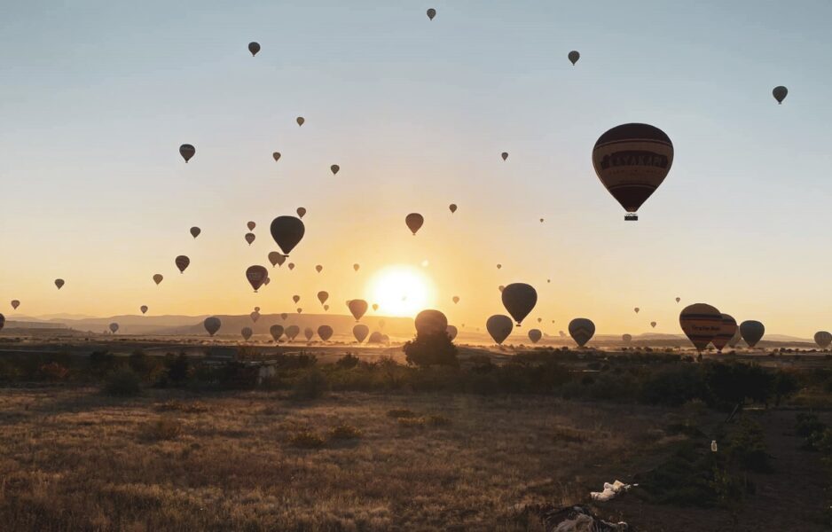hot air balloons