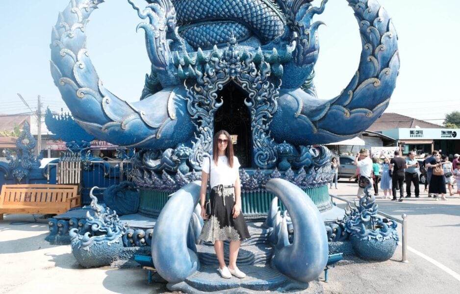 The Blue Temple is one of the best things to do in Chiang Rai