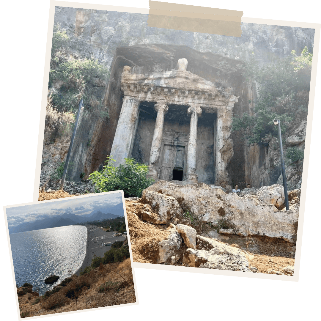 Turkey - Lycian Tombs and beach