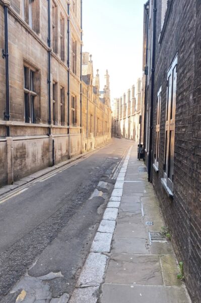 Streets of Cambridge - exploring is one of the best things to do in Cambridge
