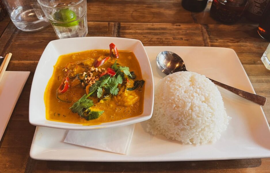 Delicious curry at Pho