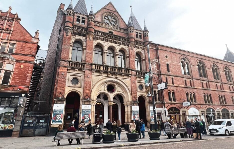 Leeds Theatre, one of our favourite stops in the city